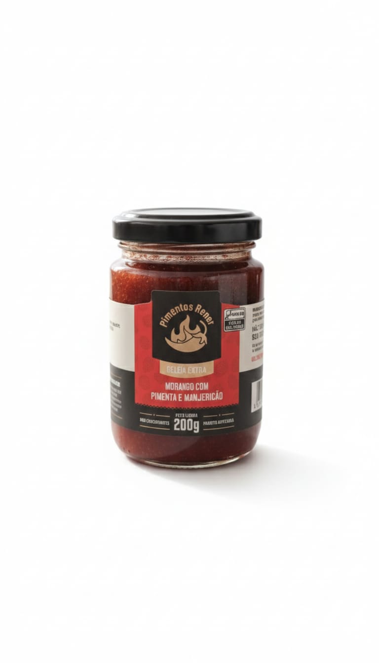 Geleia de Morango com Pimenta e Manjericão - Imagem 2