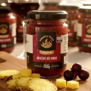 Geleia de Abacaxi ao Vinho